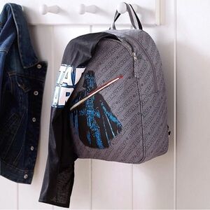 NEW Pottery Barn Star Wars Darth Vader Backpack Deployable Cape Gray/Blue
